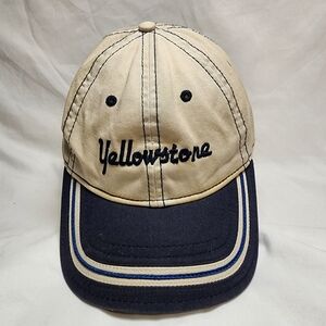Yellowstone Beige and Navy Cap Vintage, Rare